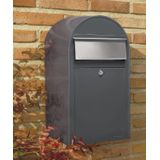 Brievenbus - Rood - Staal - Voor Buiten