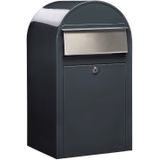 Brievenbus - Rood - Staal - Voor Buiten