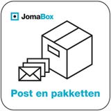 Joma K2 pakketbox met apart postvak - donkergrijs