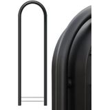 Bobi - Round Statief - Zwart - RVS