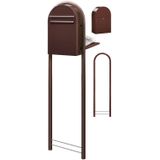 Brievenbus - Groen - Staal