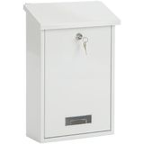 Brievenbus - Staal - Zwart - Met Sleutel