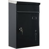 SafePost Tiamat 854 wandbrievenbus staal - antracietgrijs