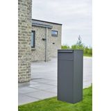 Allux - 800 - Pakketzuil - Antraciet - Gegalvaniseerd Staal