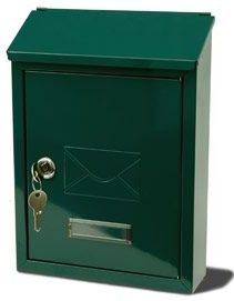 G2 Avon wandbrievenbus staal - groen