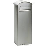 SafePost 70-5 combi vrijstaande brievenbus - RVS