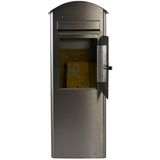 SafePost 70-5 combi vrijstaande brievenbus - RVS