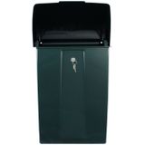 SafePost Cofa wandbrievenbus kunststof - groen