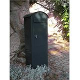 SafePost 70-5 combi vrijstaande brievenbus staal - antraciet