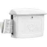 Brievenbus - Roestvrij Staal - Waterdicht - Zwart