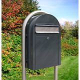 brievenbus bobi classic donkergrijs