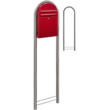 Brievenbus Bobi Classic S (slim) - helderrood