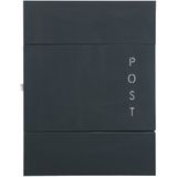 SafePost 119 wandbrievenbus staal - antracietgrijs