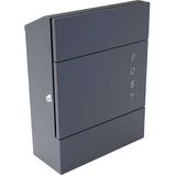 SafePost 119 wandbrievenbus staal - antracietgrijs