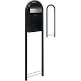 Brievenbus - Zwart - Staal