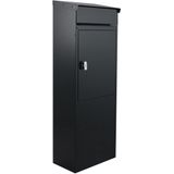 SafePost 855 vrijstaande brievenbus staal - antracietgrijs