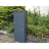 Joma Everest pakketbrievenbus vrijstaand staal - antracietgrijs RAL7016