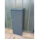 Joma Everest pakketbrievenbus vrijstaand staal - antracietgrijs RAL7016