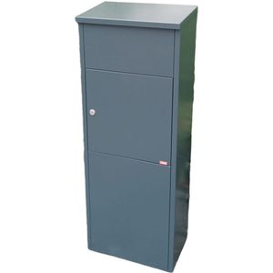 Joma Everest pakketbrievenbus vrijstaand staal - antracietgrijs RAL7016