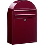Bobi - Classic S - Wandbrievenbus - Bordeauxrood - Staal Gepoedercoat