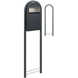 Brievenbus - Staal - Zwart