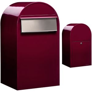 Bobi Grande B - Brievenbus - RVS - Waterdicht - Geschikt voor Hekwerk