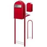 Brievenbus - Groen - Metaal - Veiligheidsontwerp