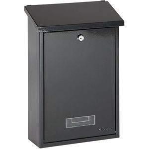 Practo Garden - Dublin - Wandbrievenbus - Zwart - Staal Gepoedercoat