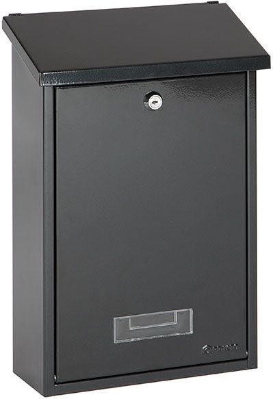 Practo Garden - Dublin - Wandbrievenbus - Zwart - Staal Gepoedercoat