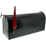 Amerikaanse brievenbus US Mailbox - aluminium zwart