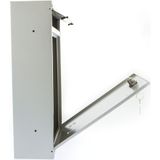 G2 Trent - Wandbrievenbus - Zilvergrijs - Staal