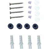 Brievenbus - Staal - Zwart - Inclusief Sleutels