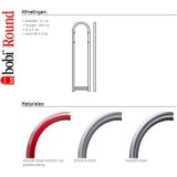 Bobi Round brievenbusstatief - donkergrijs