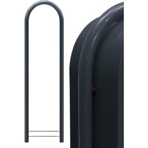 Bobi - Round - Statief - Donkergrijs - Staal