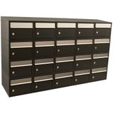 Stoer! Brickset - Brievenbussysteem - Zwart - Modular - Compleet Blok