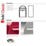 Bobi - Classic - Wandbrievenbus - Donkerbruin - Staal Gepoedercoat