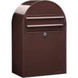 Bobi - Classic - Wandbrievenbus - Donkerbruin - Staal Gepoedercoat
