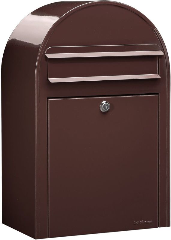Bobi - Classic - Wandbrievenbus - Donkerbruin - Staal Gepoedercoat