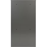 SafePost Tiamat 65 brievenbus met pakketvak staal - zilvergrijs