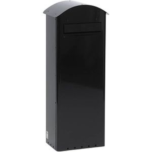 SafePost 70-5 combi vrijstaande brievenbus staal - rood