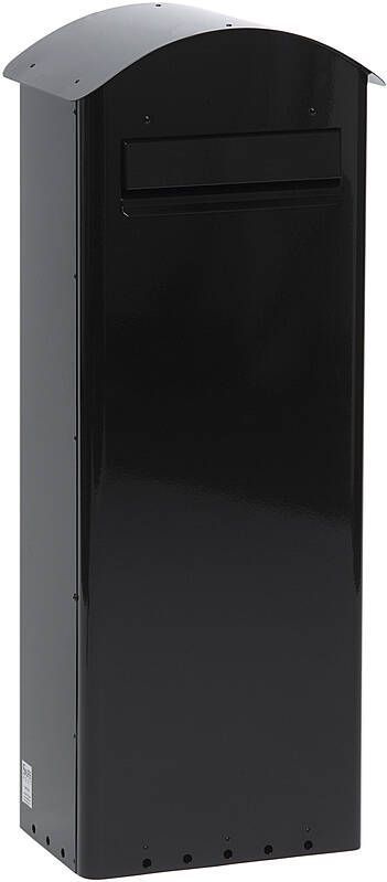 SafePost 70-5 combi vrijstaande brievenbus staal - rood