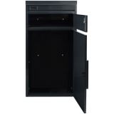 Parcelbox - Pakketbrievenbus - Brievenbus - Antraciet - Met slot