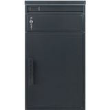 Parcelbox - Pakketbrievenbus - Brievenbus - Antraciet - Met slot