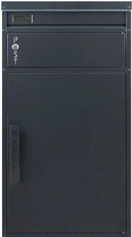 Parcelbox - Pakketbrievenbus - Brievenbus - Antraciet - Met slot