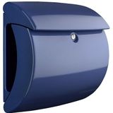 BURG-WÄCHTER - PIANO 886 - Brievenbus - Donkerblauw - Kunststof, Insteekformaat DIN C4, 2 Sleutels