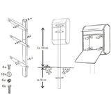 Allux Statief 1003 lichtgrijs