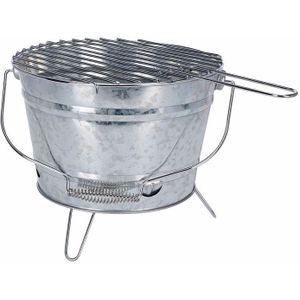 Barbecue Draagbare Zink Ø 27 cm