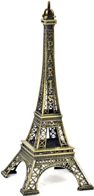 Eiffeltoren beeldje uit Parijs 31 cm - Frankrijk thema decoratie artikelen  (woonaccessoires) | € 15 bij Shoppartners.nl | beslist.nl