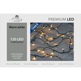 Anna's Collection Kerstverlichting - 120 warm witte leds - met dimmer en timer