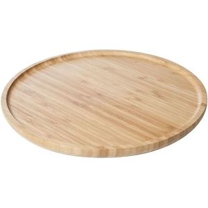 Houten serveerplank voor hapjes rond 33 cm - Serveerbladen